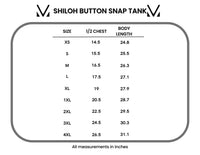 Shiloh Button Snap Tank in Dusty Rose
