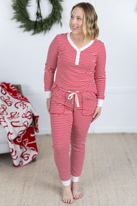 Candy Cane Pajama Set