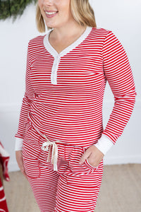 Candy Cane Pajama Set