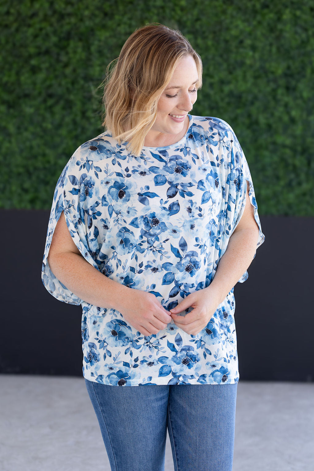 Darcy Dolman in Sapphire Floral