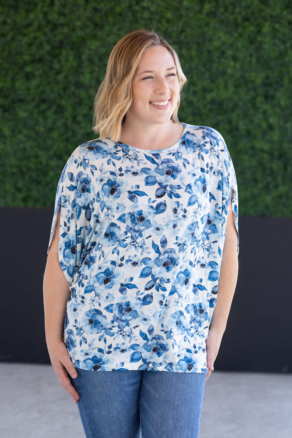 Darcy Dolman in Sapphire Floral