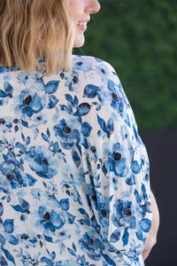 Darcy Dolman in Sapphire Floral