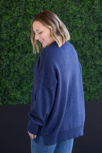Aurora Cozy Sweater in Navy