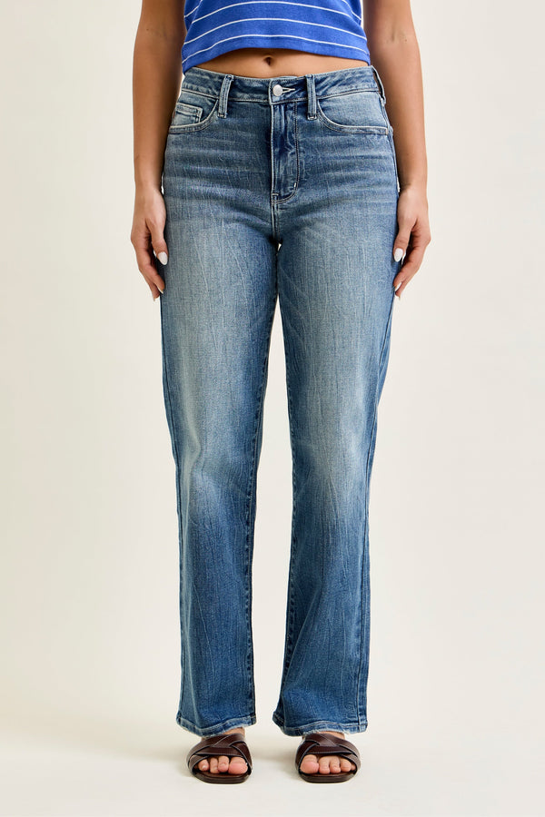 Judy Blue Mid Rise Straight
