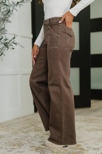 Judy Blue High Waist Retro Wide Leg Jeans