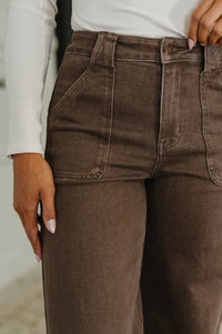 Judy Blue High Waist Retro Wide Leg Jeans