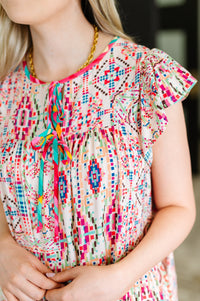 Boho and Behold Flutter Sleeve Dress