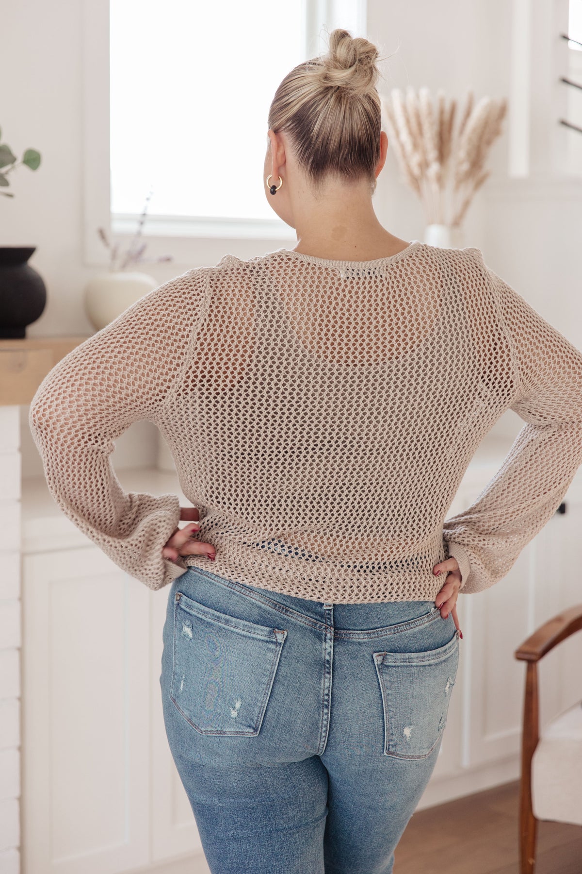 Calming Down Loose Knit Top