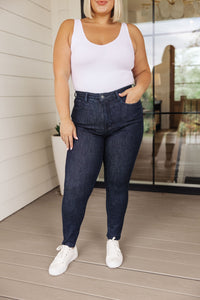 Judy Blue High Rise Control Top Skinny Jeans