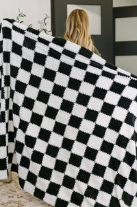 Cookies & Cream Checks Blanket