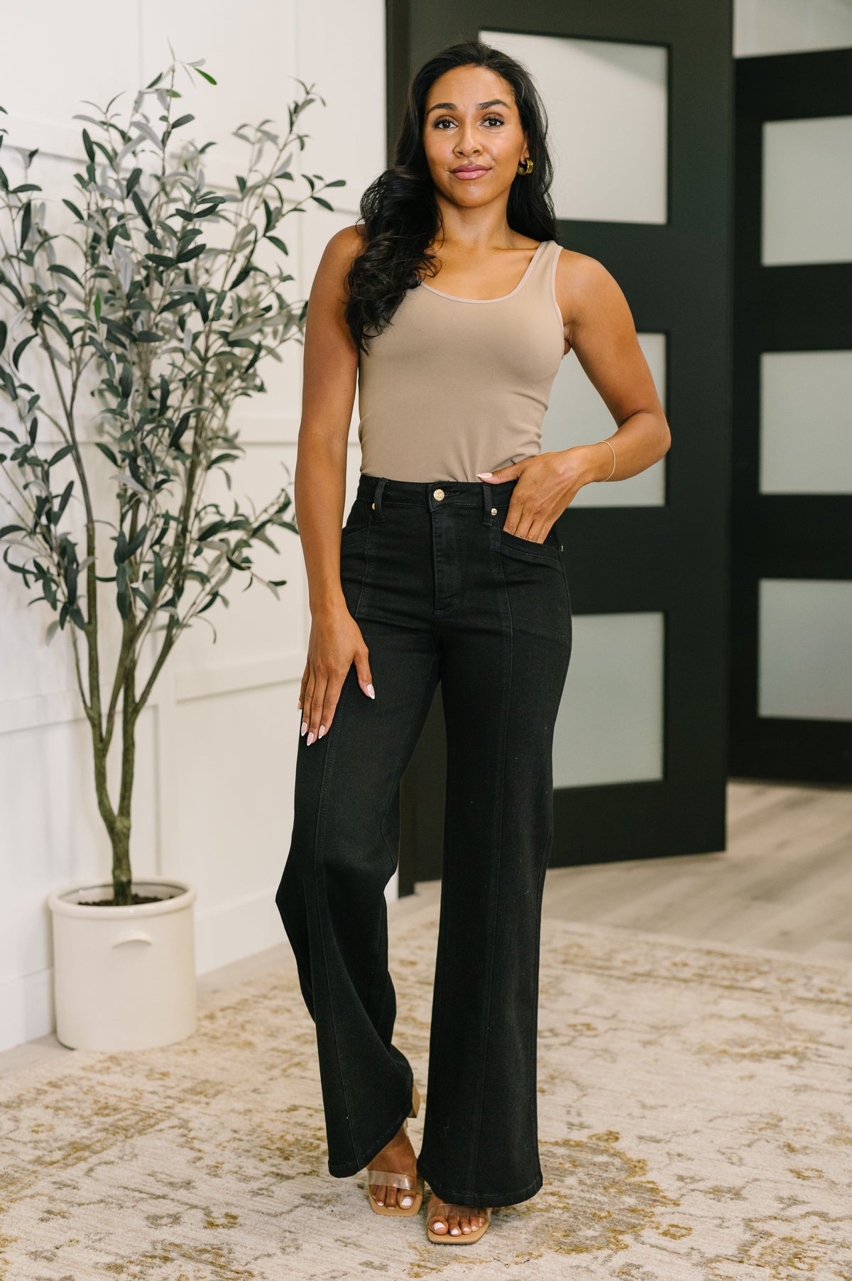 Judy Blue High Waist Retro Wide