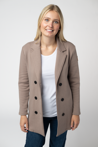 Scarlett Sweater Jacket in Mocha