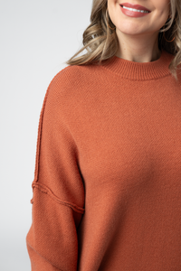 Aurora Cozy Sweater in Pumpkin Spice