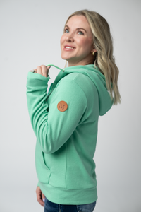 Fullzip Hoodie in Aquamarine