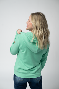 Fullzip Hoodie in Aquamarine