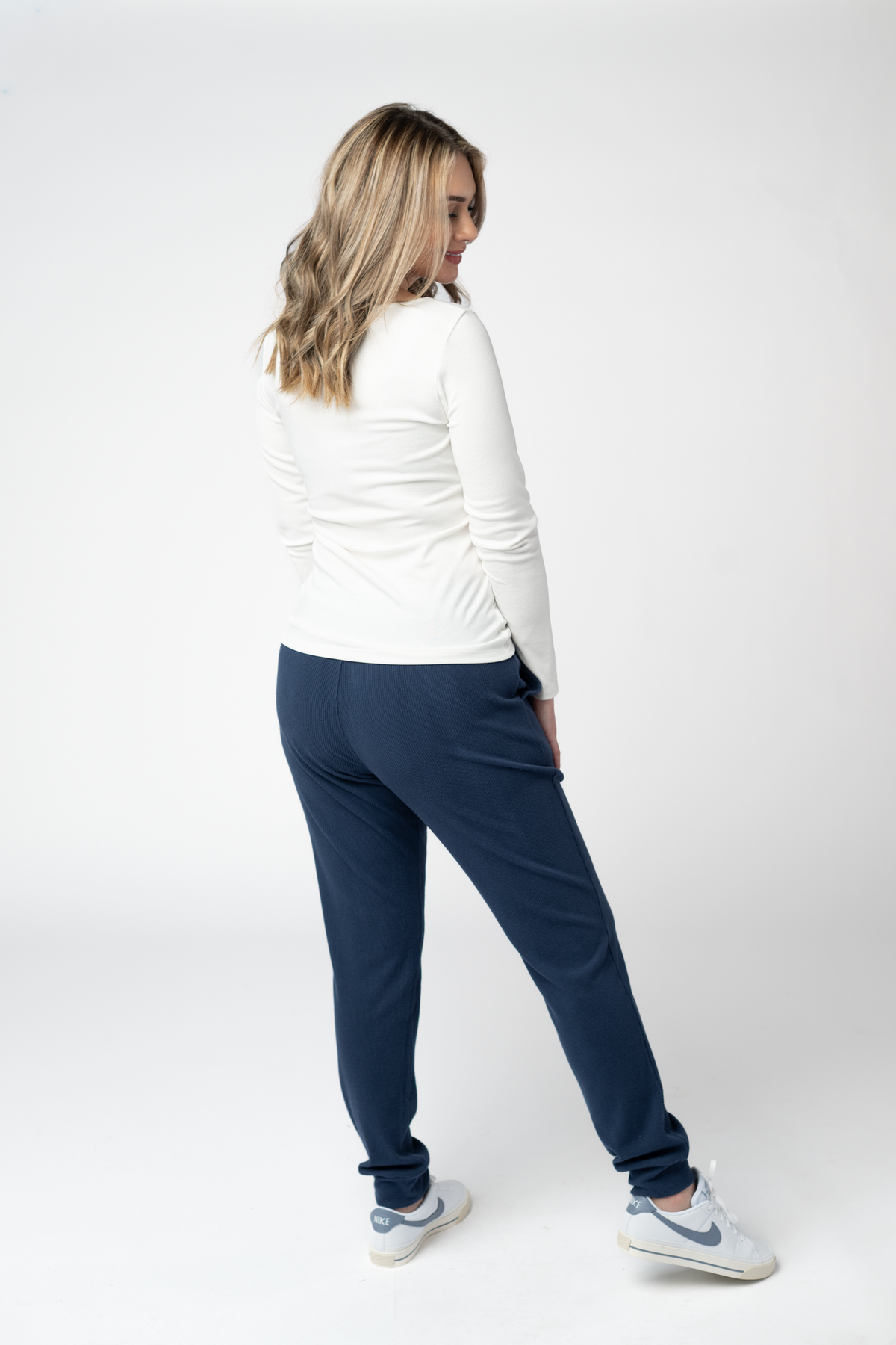 Corrine Joggers in Navy
