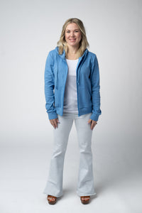 Fullzip Hoodie in Blue
