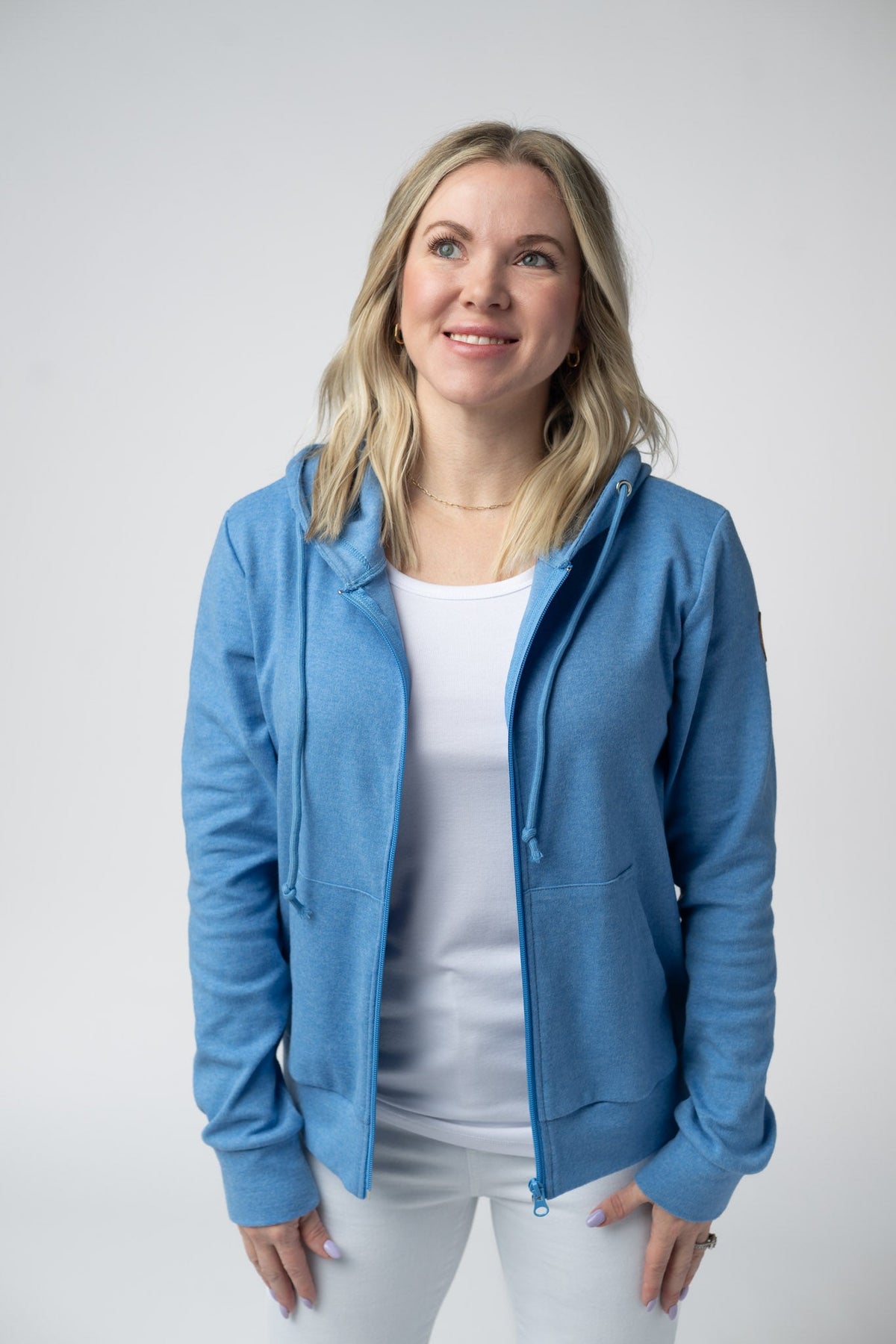 Fullzip Hoodie in Blue