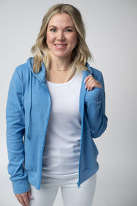 Fullzip Hoodie in Blue