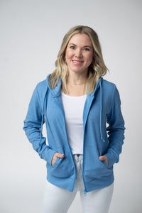 Fullzip Hoodie in Blue