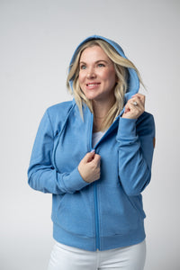 Fullzip Hoodie in Blue