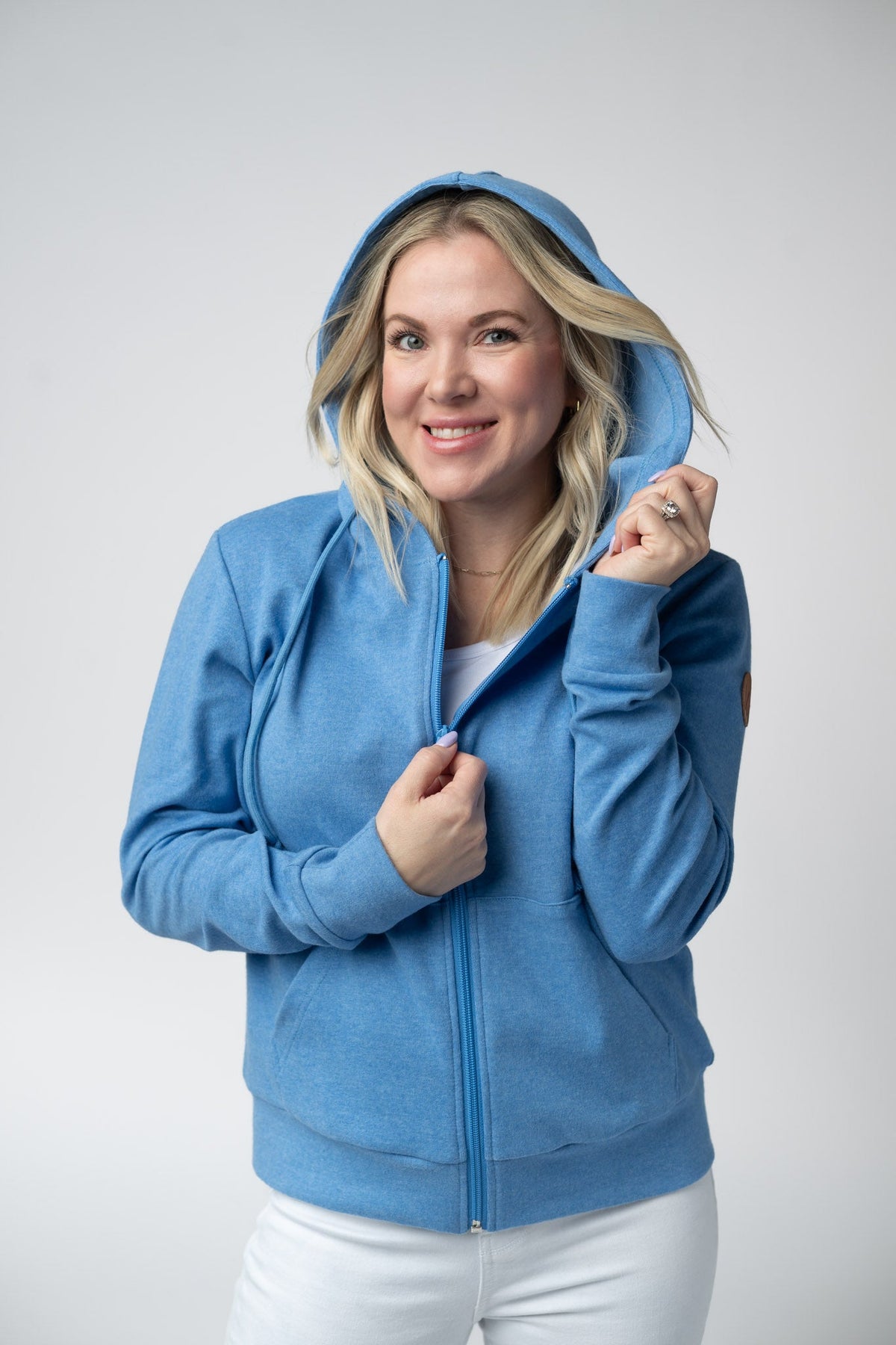 Fullzip Hoodie in Blue