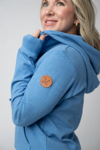 Fullzip Hoodie in Blue