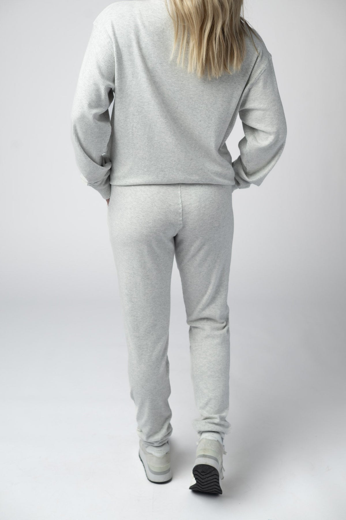 Corrine Joggers in Light Grey