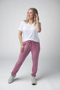 Corrine Joggers in Rose