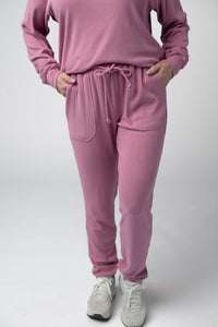 Corrine Joggers in Rose