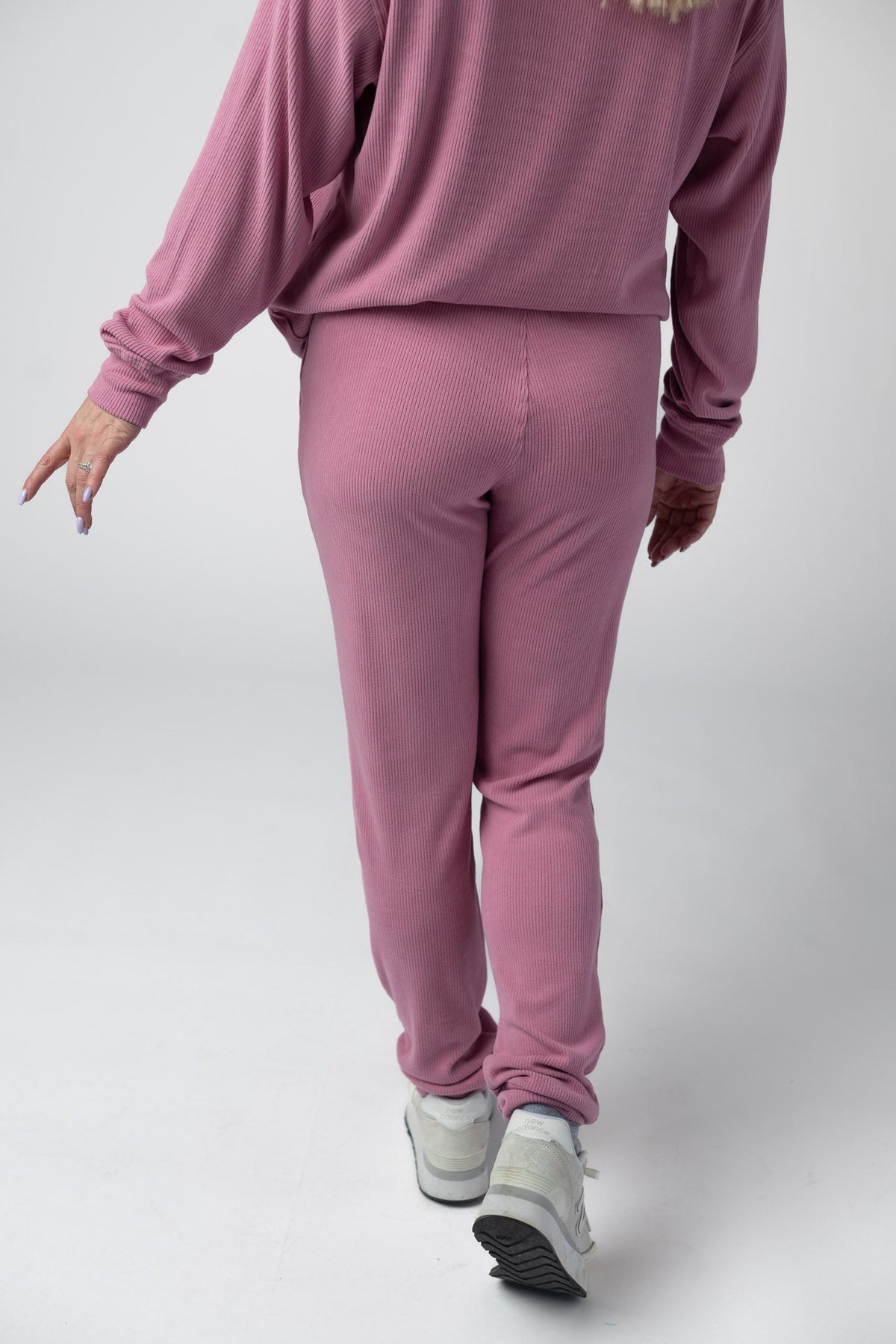 Corrine Joggers in Rose