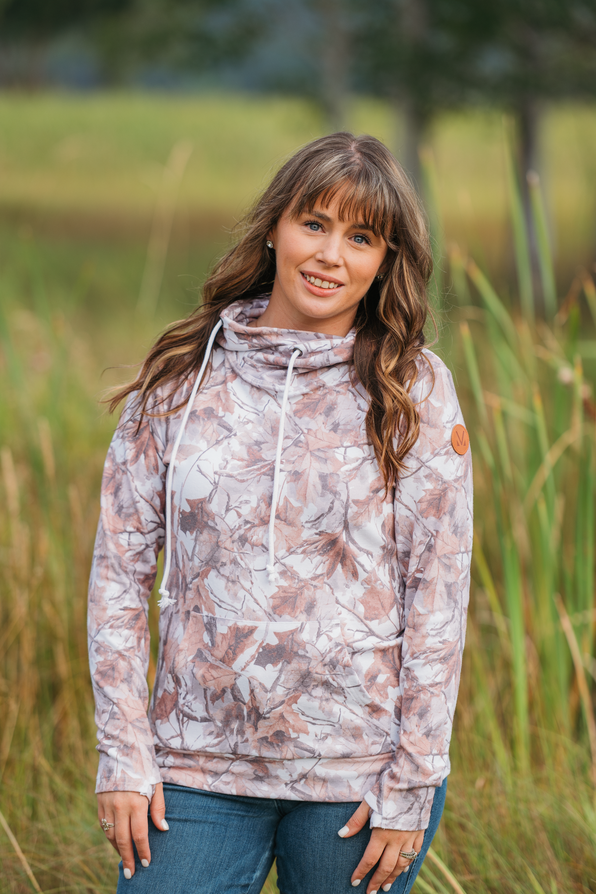 Ashley Hoodie in Woodsy Camo
