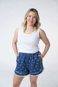 Dolphin Shorts in Nautical Navy