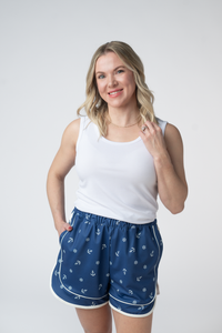 Dolphin Shorts in Nautical Navy