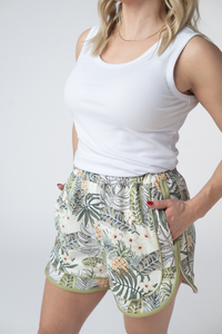 Dolphin Shorts in Pineapple Leaf
