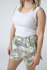 Dolphin Shorts in Pineapple Leaf