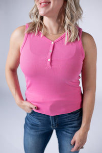 Addison Tank in Pink