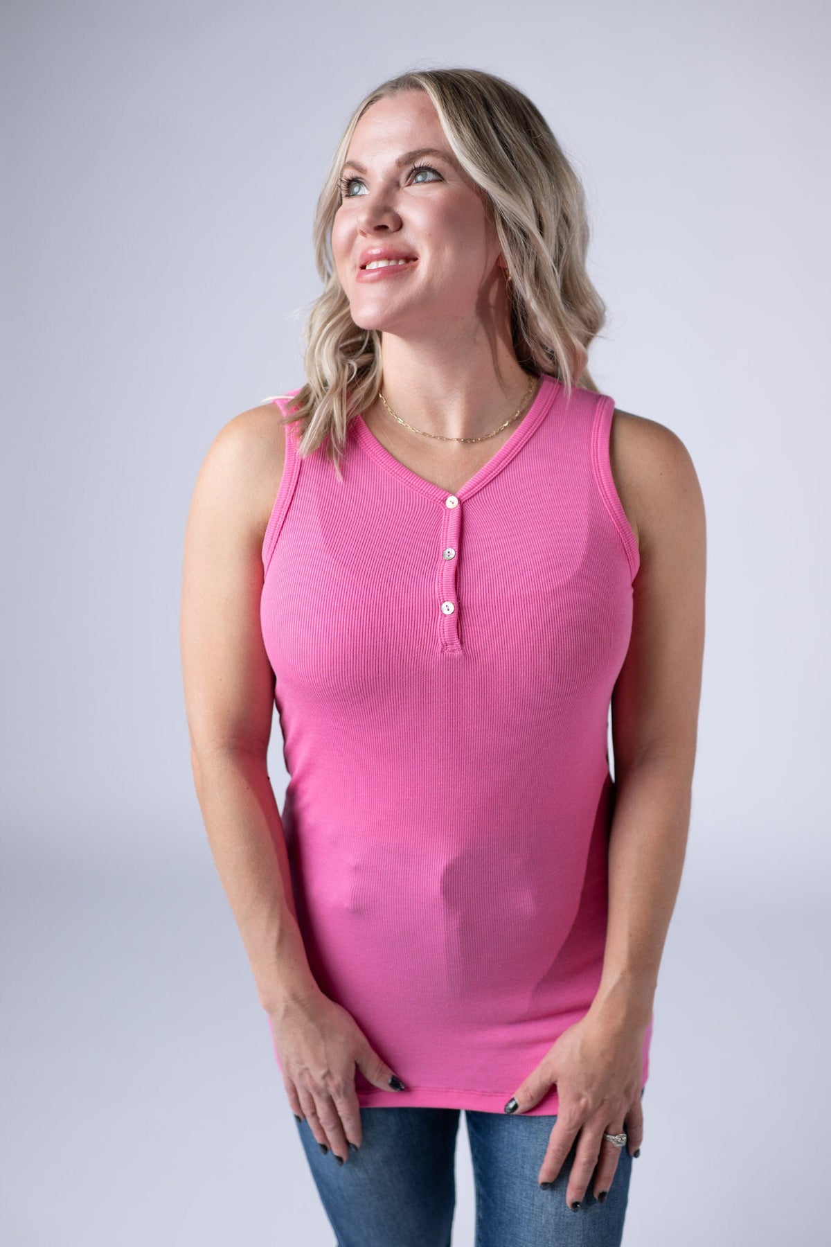Addison Tank in Pink