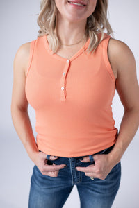 Addison Tank in Orange