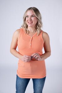Addison Tank in Orange