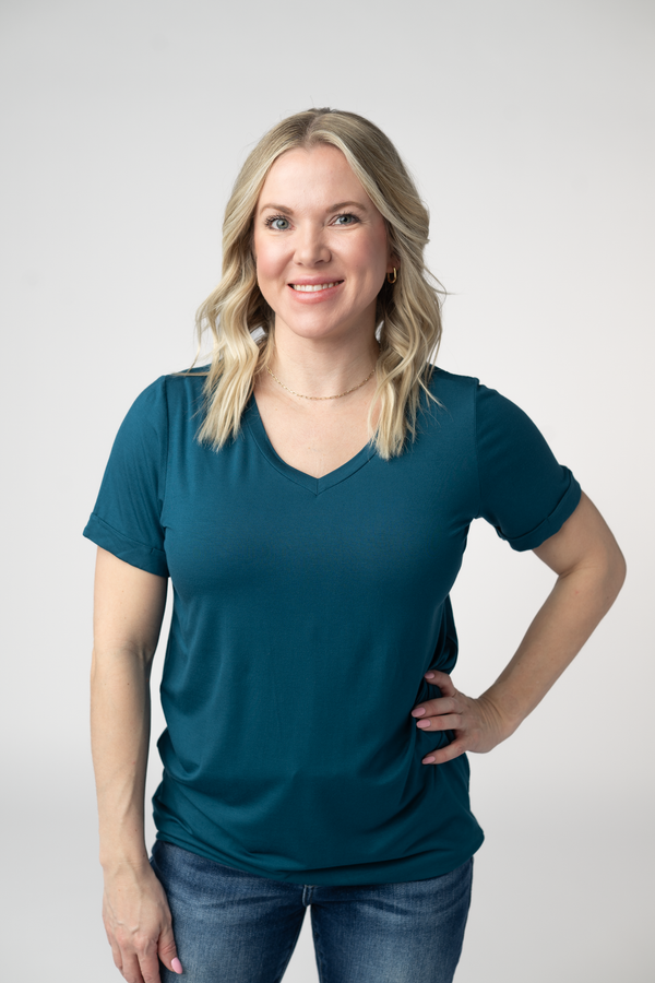 Sophie Top in Teal