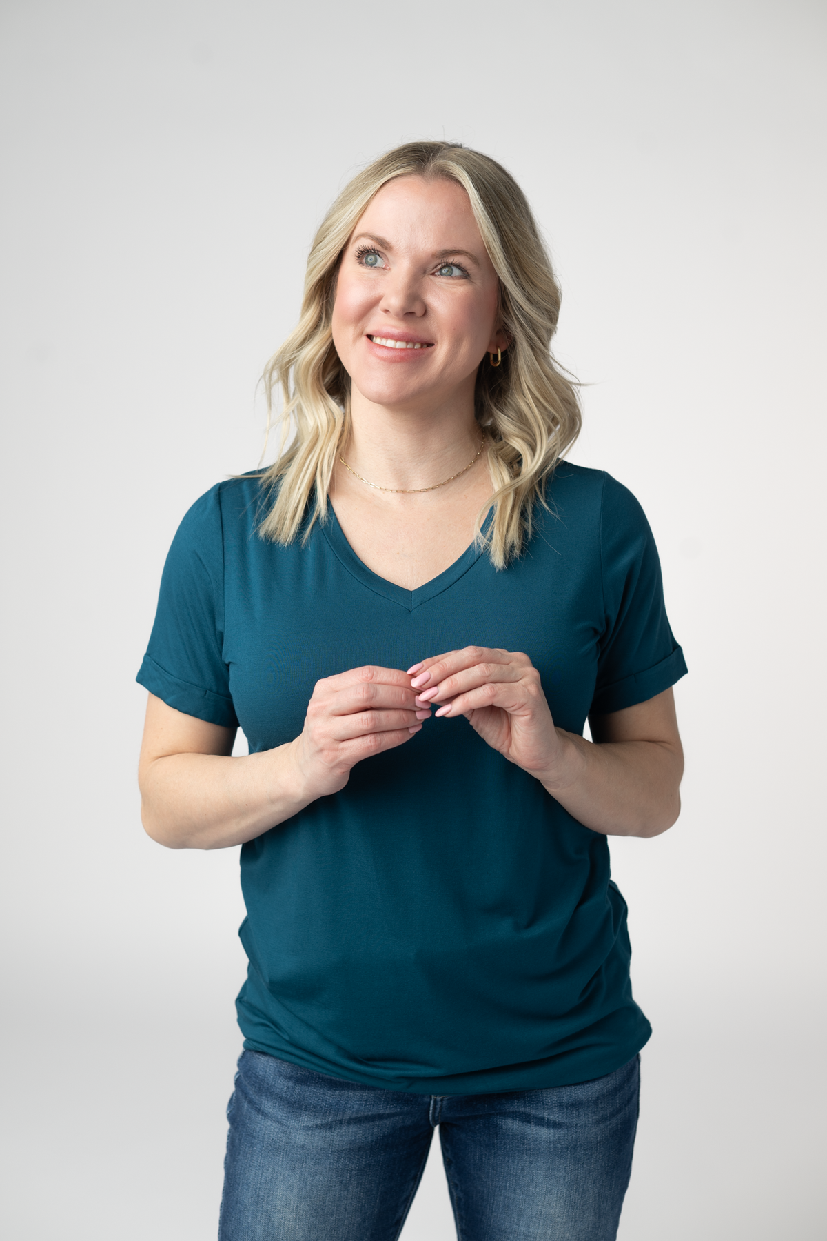 Sophie Top in Teal