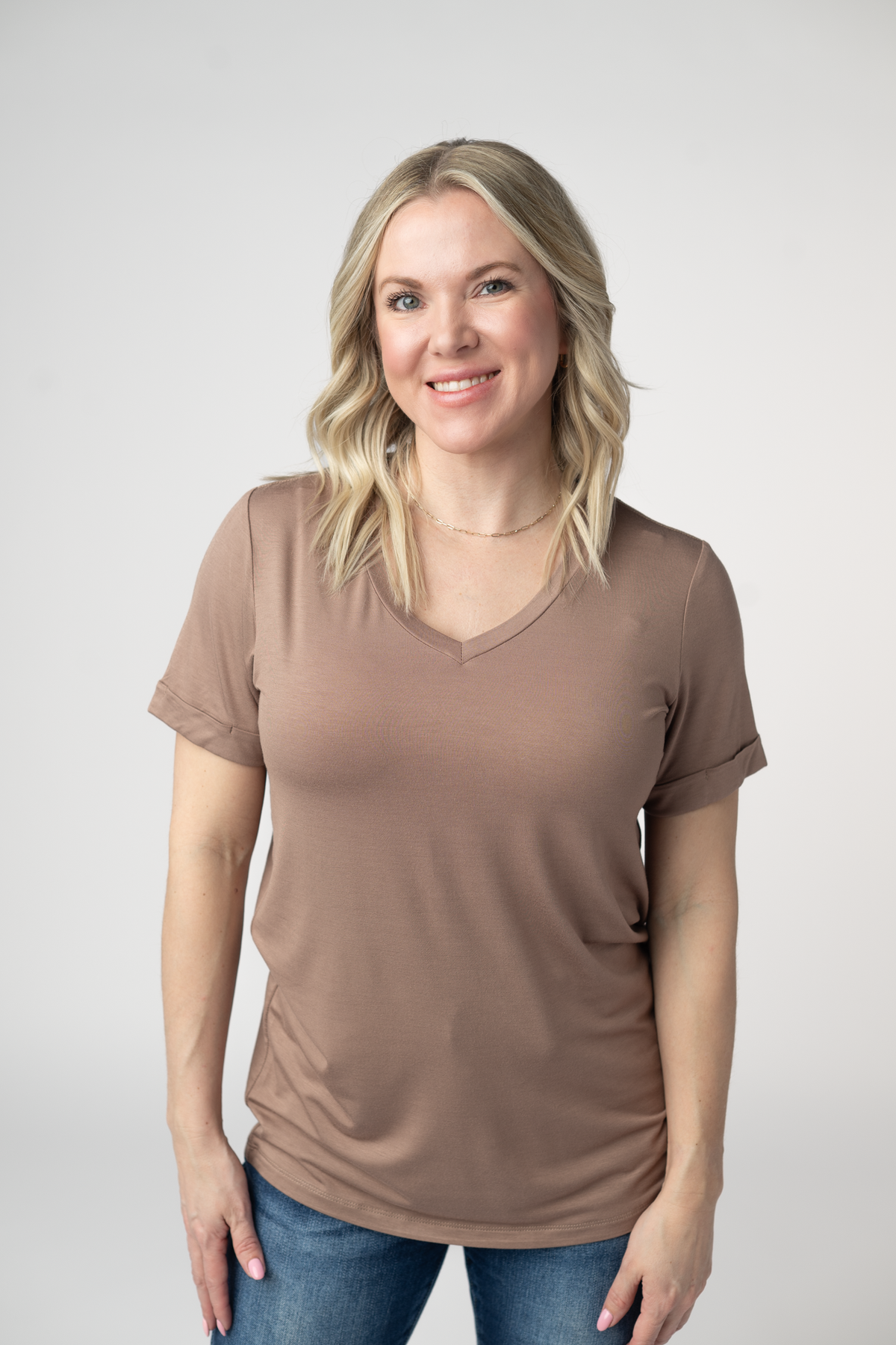 Sophie Top in Mocha