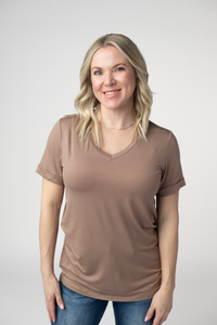 Sophie Top in Mocha
