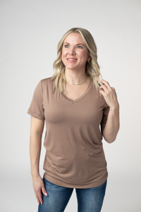 Sophie Top in Mocha