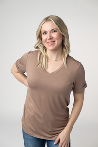 Sophie Top in Mocha