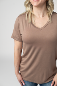 Sophie Top in Mocha