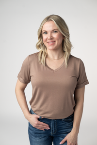 Sophie Top in Mocha