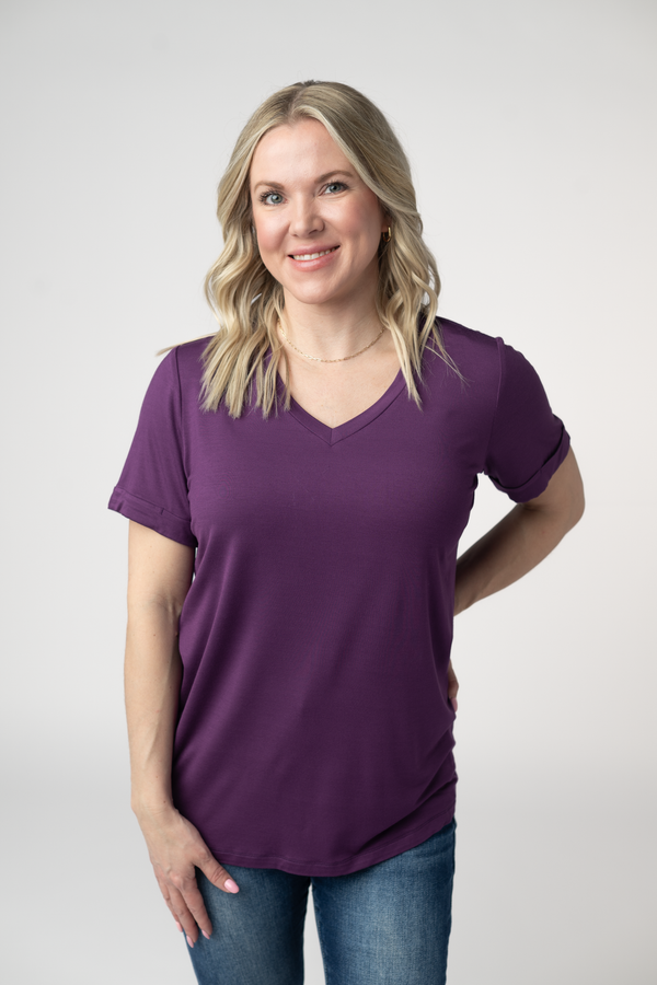 Sophie Top in Purple