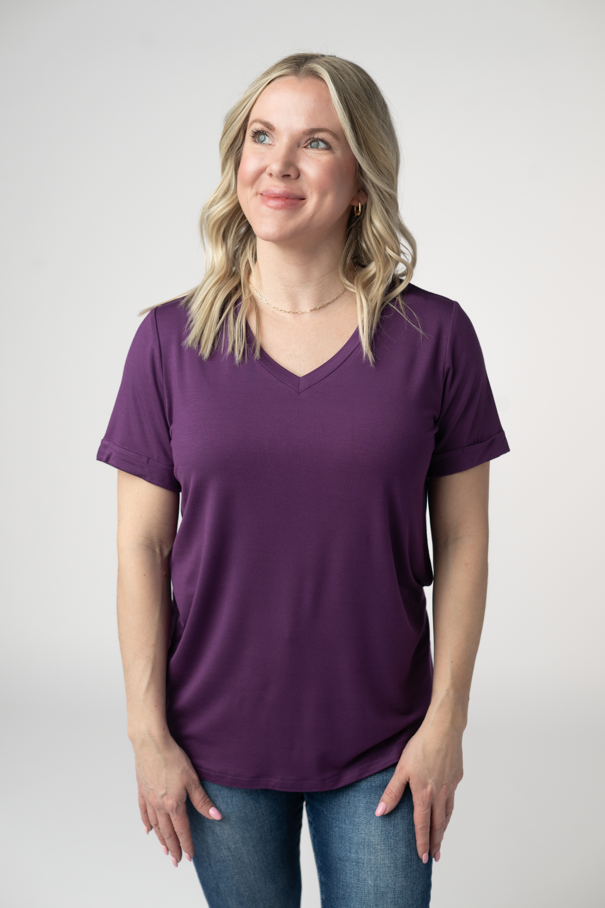 Sophie Top in Purple